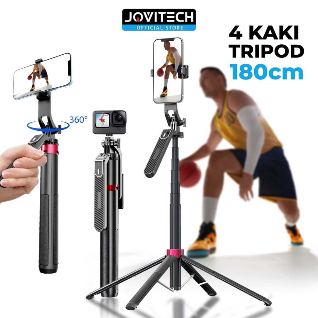 Review Jovitech TR06: Tripod 180cm Murah, Solusi Konten Anti Ribet!