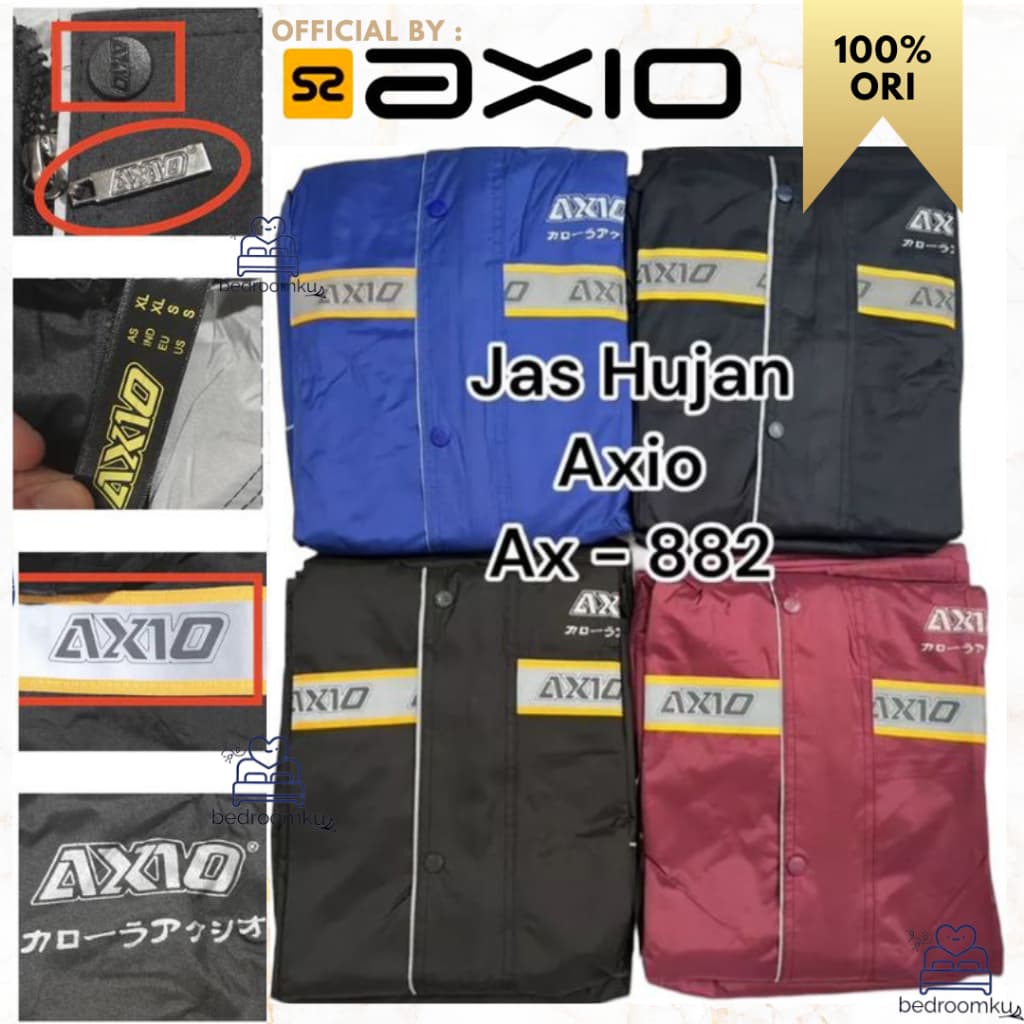 Jas Hujan Axio AX-882 Original: Review Lengkap & Harga Terbaik