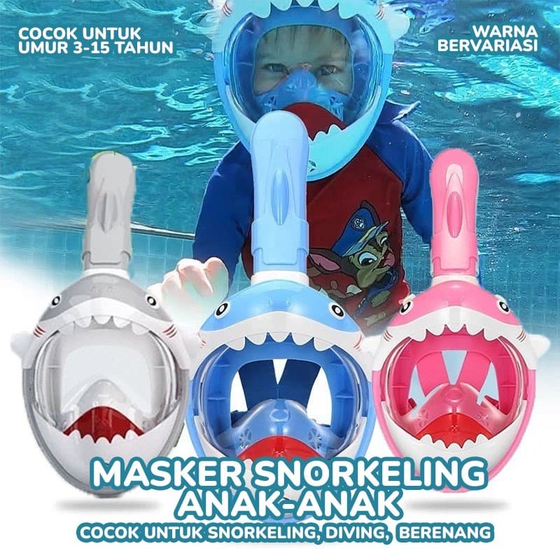 Masker Snorkeling Anak PVC: Petualangan Bawah Air Seru!