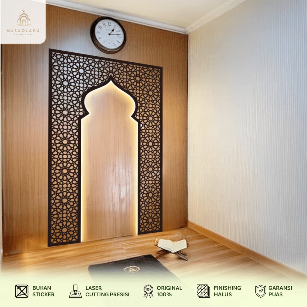 Review Mihrab Mushola Ismail: Bikin Ibadah Makin Khusyuk & Estetik