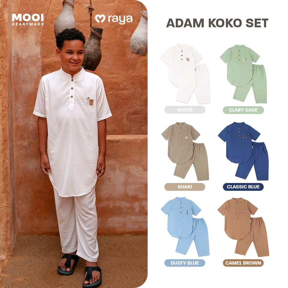Review Mooi Adam Koko Set: Baju Koko Anak Anti Gerah & Stylish