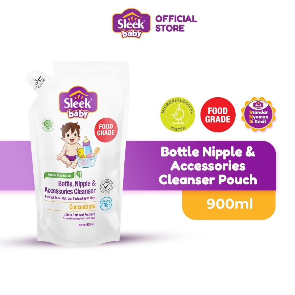 Review Sleek Baby Bottle Cleanser 900ml: Botol Bersih, Hati Tenang!