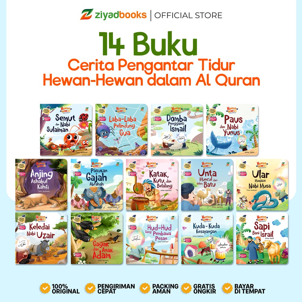 Review Ziyadbooks Hewan dalam Al Quran: Dongeng Seru Anak