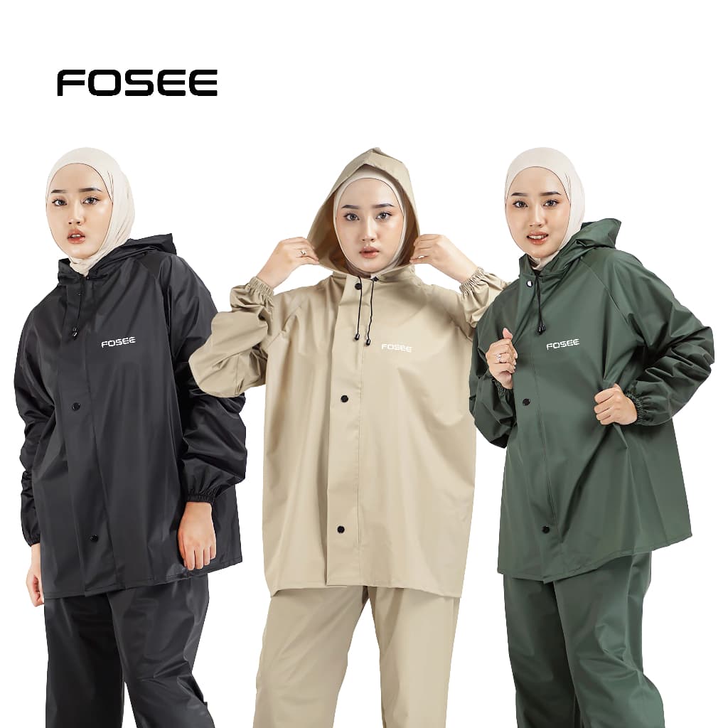 FOSEE: Jas Hujan Anti Rembes, Siap Terjang Badai!
