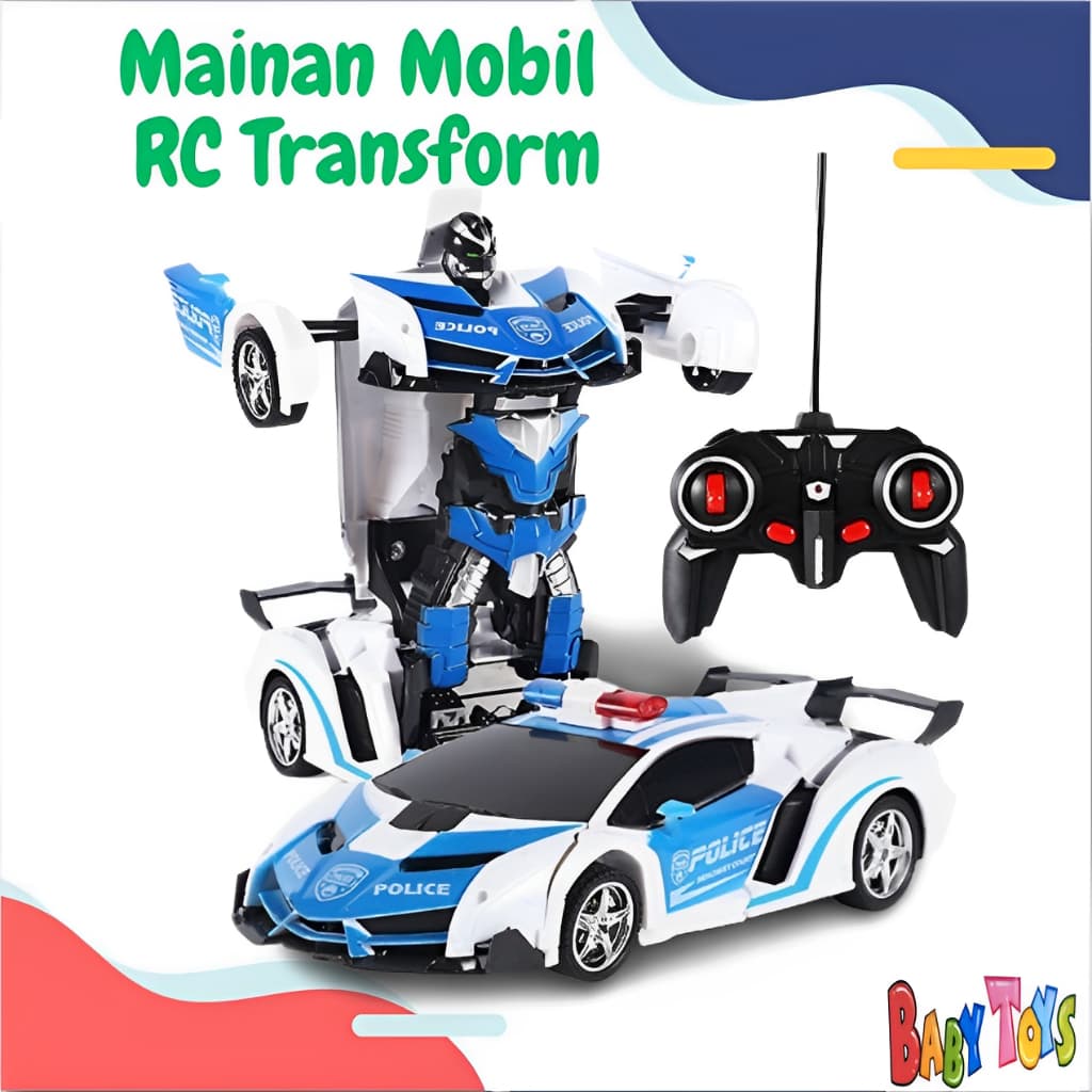 Review BabyToys Mobil RC Polisi: Transformer Lokal Harga Miring?