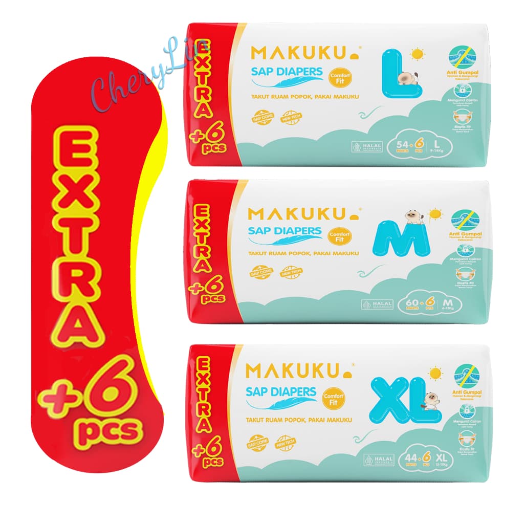 Review MAKUKU Comfort Fit: Popok Anti Gumpal, Nyaman & Daya Serap 12 Jam!
