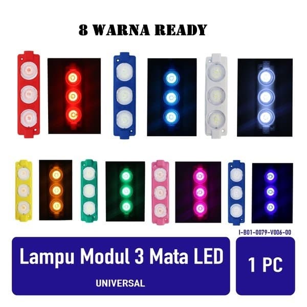 Lampu Kolong 3 Mata LED: Bikin Kendaraanmu Makin Kece & Terang!