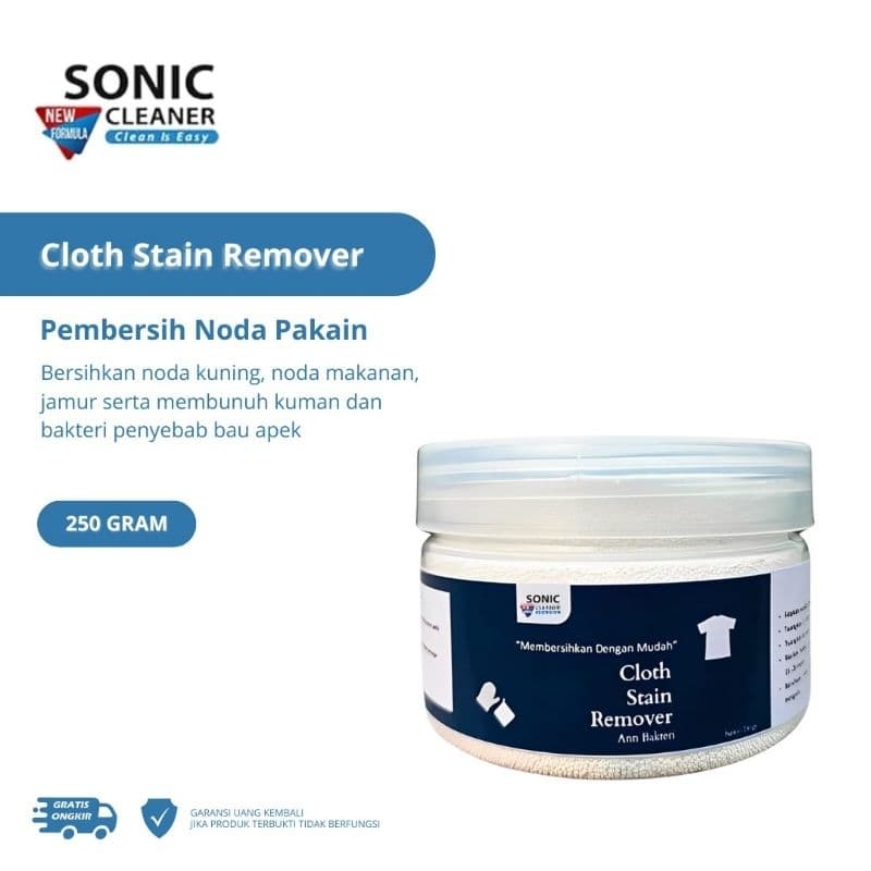 SONIC Clean Is Easy: Basmi Noda Jamur Pakaian Membandel!