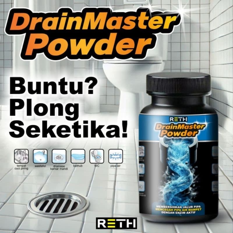 Drain Master Powder: Solusi Ampuh Saluran Mampet? Review Jujur!