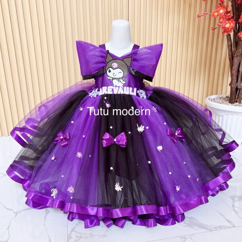 Gaun Kuromi: Bikin Si Kecil Jadi Putri Pesta Paling Gemas!