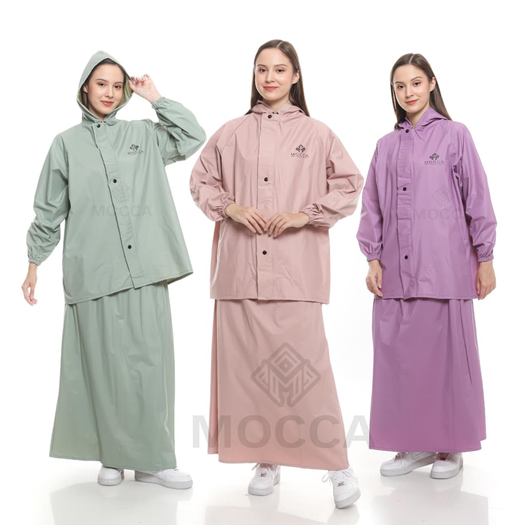 Review MOCCA Jas Hujan Setelan Rok Wanita: Kuat & Anti Rembes!