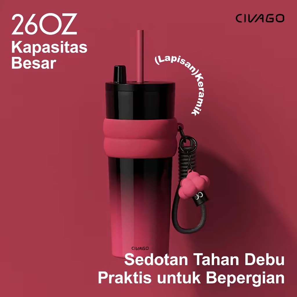 Review Civago Tumbler: Solusi Ngopi Estetik Tanpa Bikin Dompet Menjerit