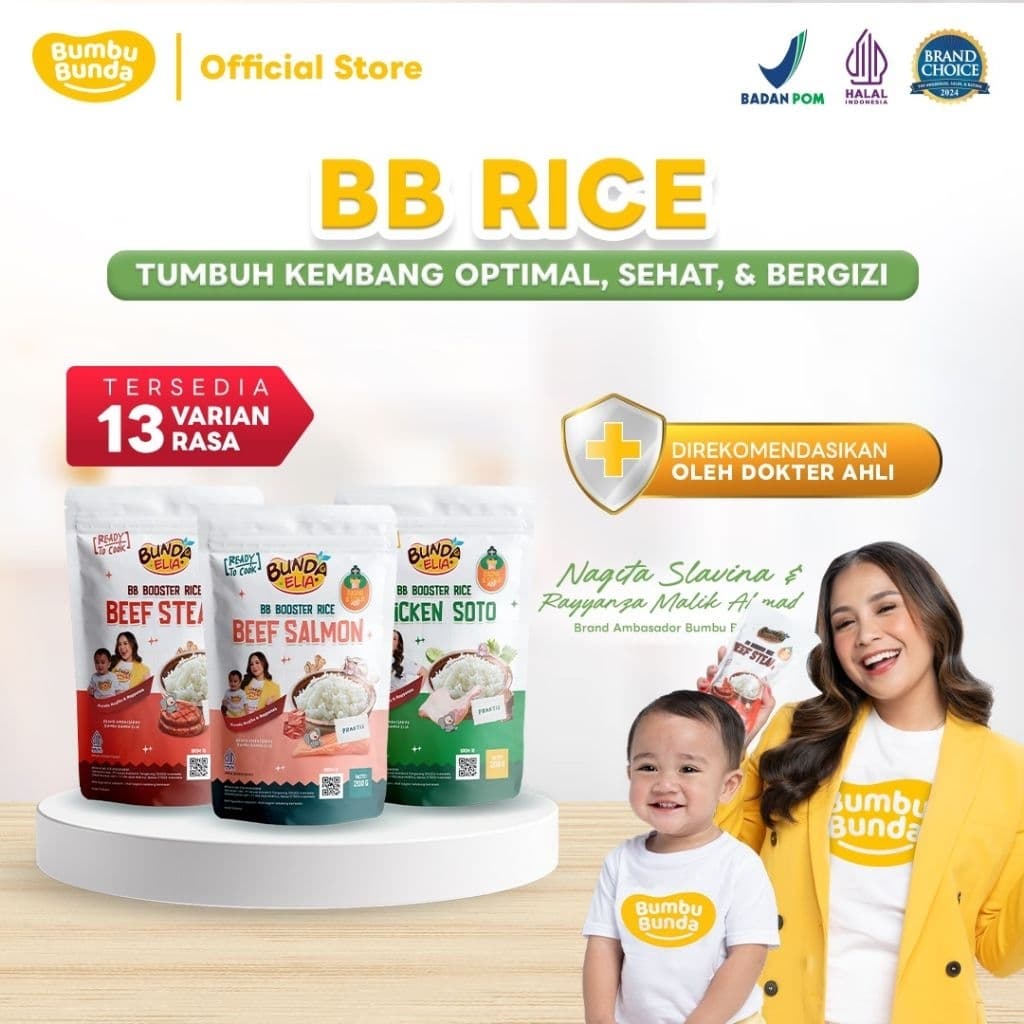 Review Bumbu Bunda BB Booster Rice: Solusi Praktis BB Bayi Seret?