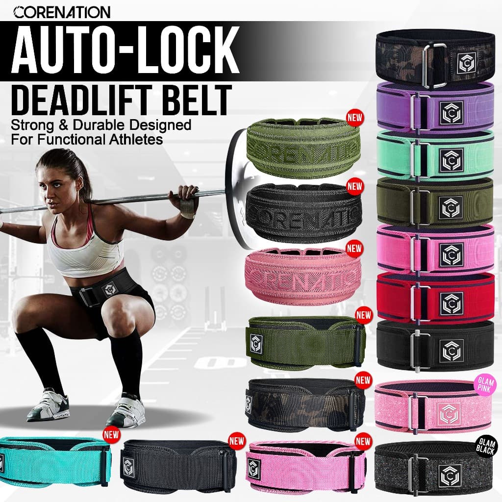 Review CoreNation Auto Lock Belt: Kunci Perut, Angkat Beban!