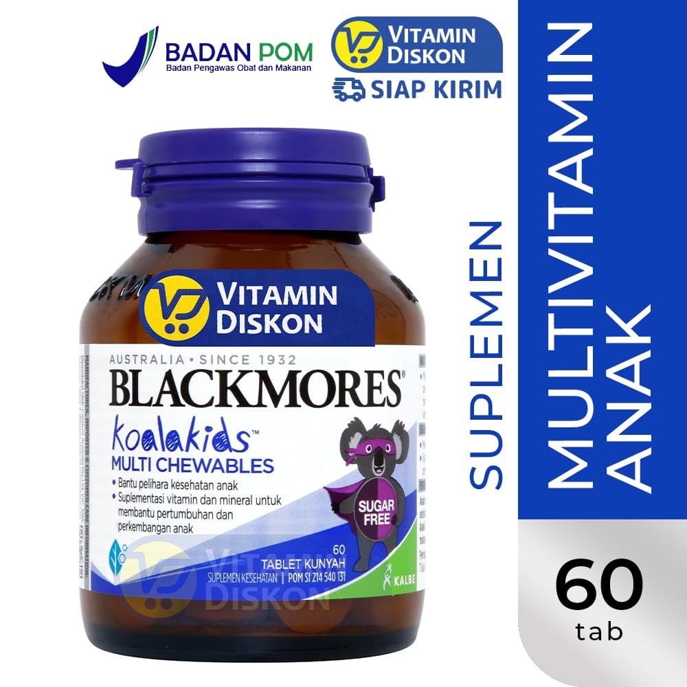Review Blackmores Koala Kids: Vitamin Kunyah Andalan Anak?