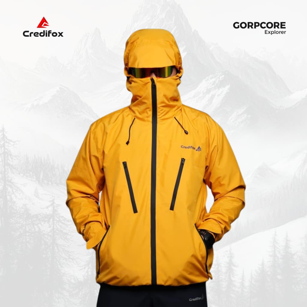 CREDIFOX Explorer Season 2: Jaket Gunung Gorpcore Anti Air Terbaik?