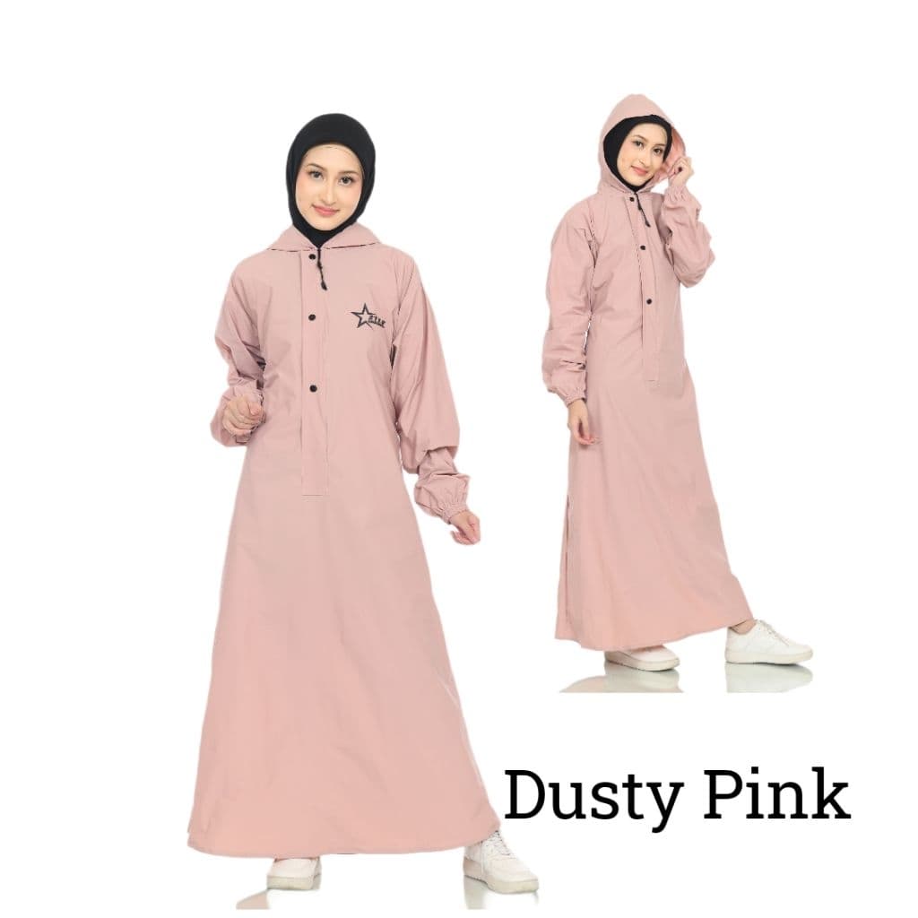 Review Jas Hujan Gamis: Anti Basah & Tetap Syar'i!