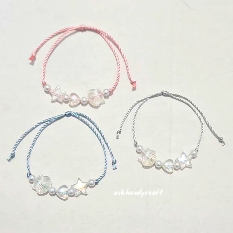ASB GTN006: Gelang Tali Mote Korea, Gaya Minimalis Harga Manis!