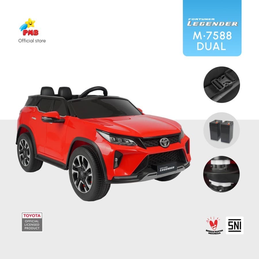 Review PMB Fortuner Legender M-7588: SUV Gagah untuk Sultan Cilik