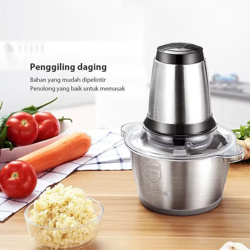Review Chopper Daging Stainless 2L: Murah Tapi Gahar?