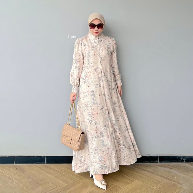 Review BYDIANAFZ Alena Dress: Gamis Rayon Sultan, Anti Gerah?