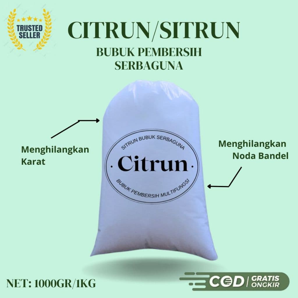 Review Citrun: Bubuk Ajaib untuk Dapur & Kamar Mandi