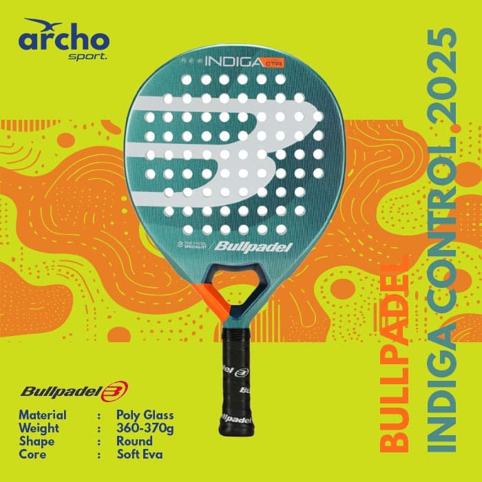 Review Bullpadel Indiga CTR 2025: Raket Padel Juara Kontrol