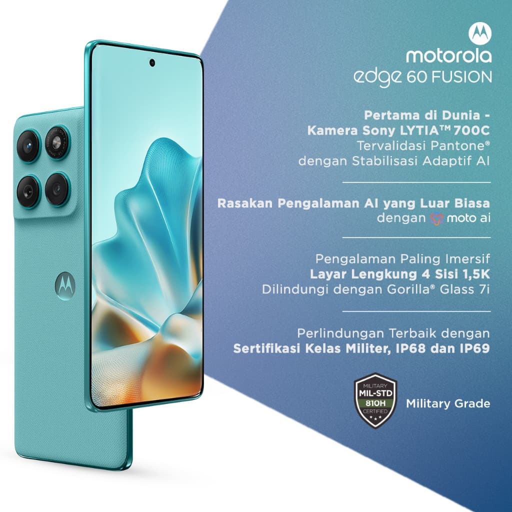 Review Motorola Edge 60 Fusion: Mewah Nggak Harus Mahal!