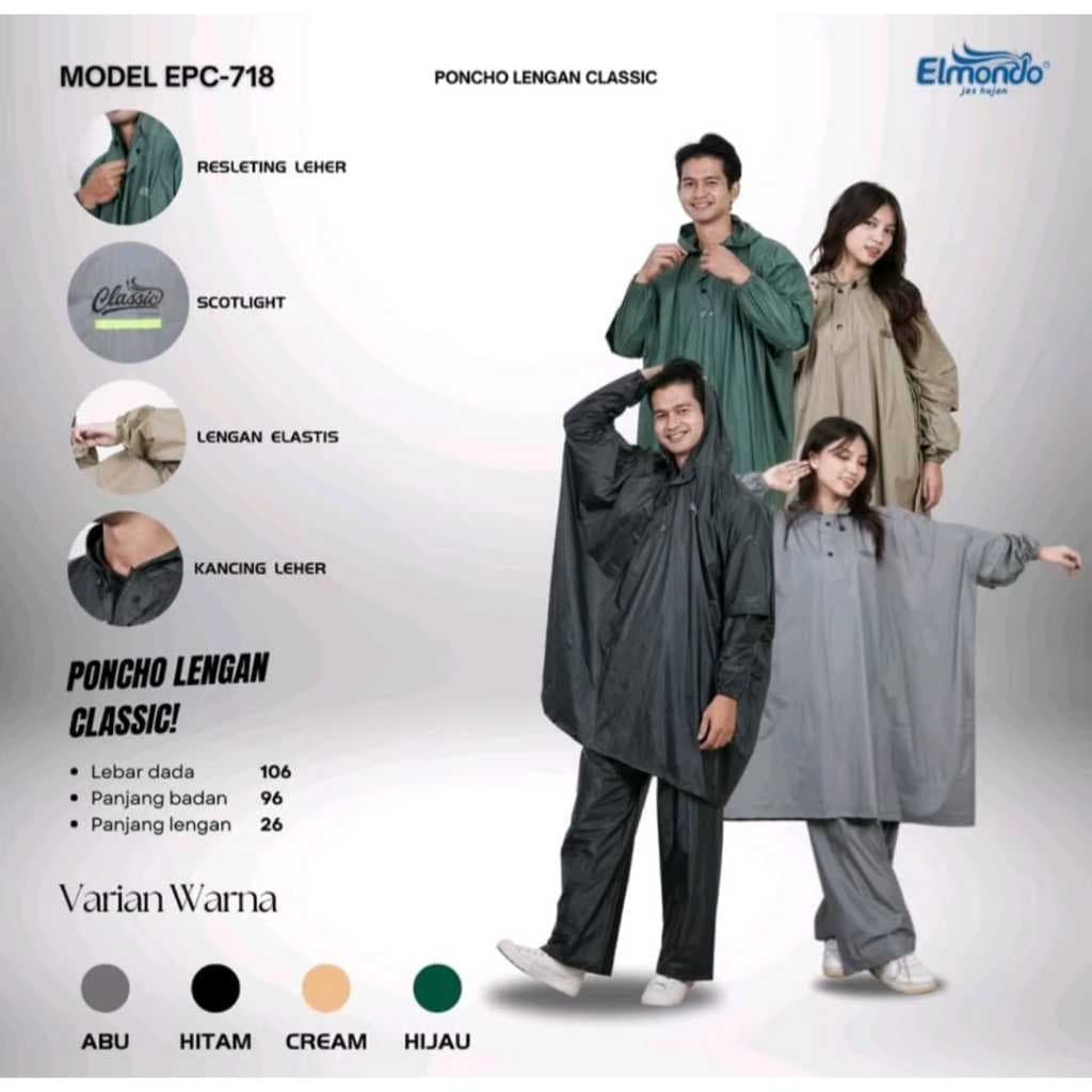 Review Jas Hujan Classic Super Jumbo: Anti Basah, Harga Ramah!