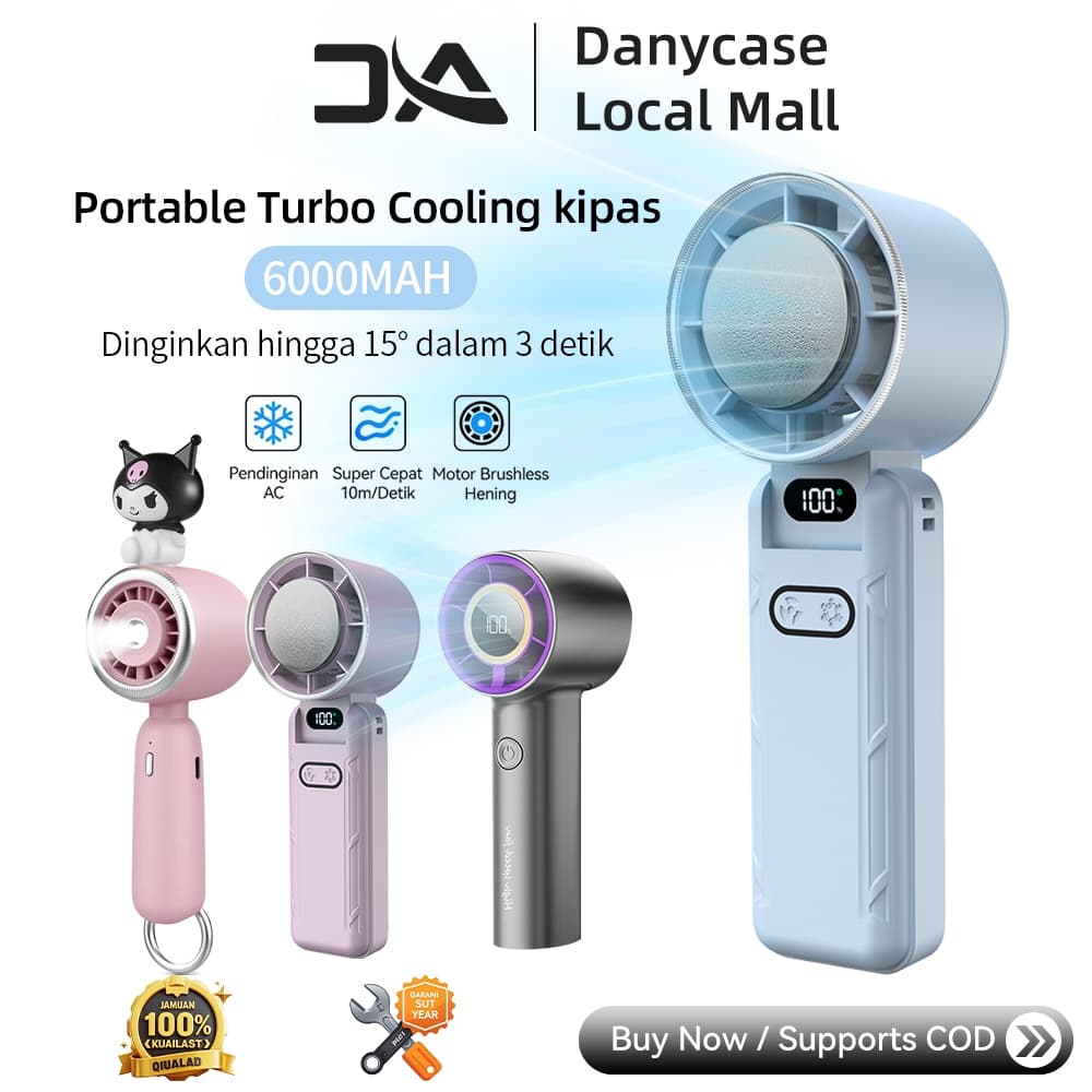 Kipas Angin Mini Turbo: Penyelamat Gerah di Segala Suasana!