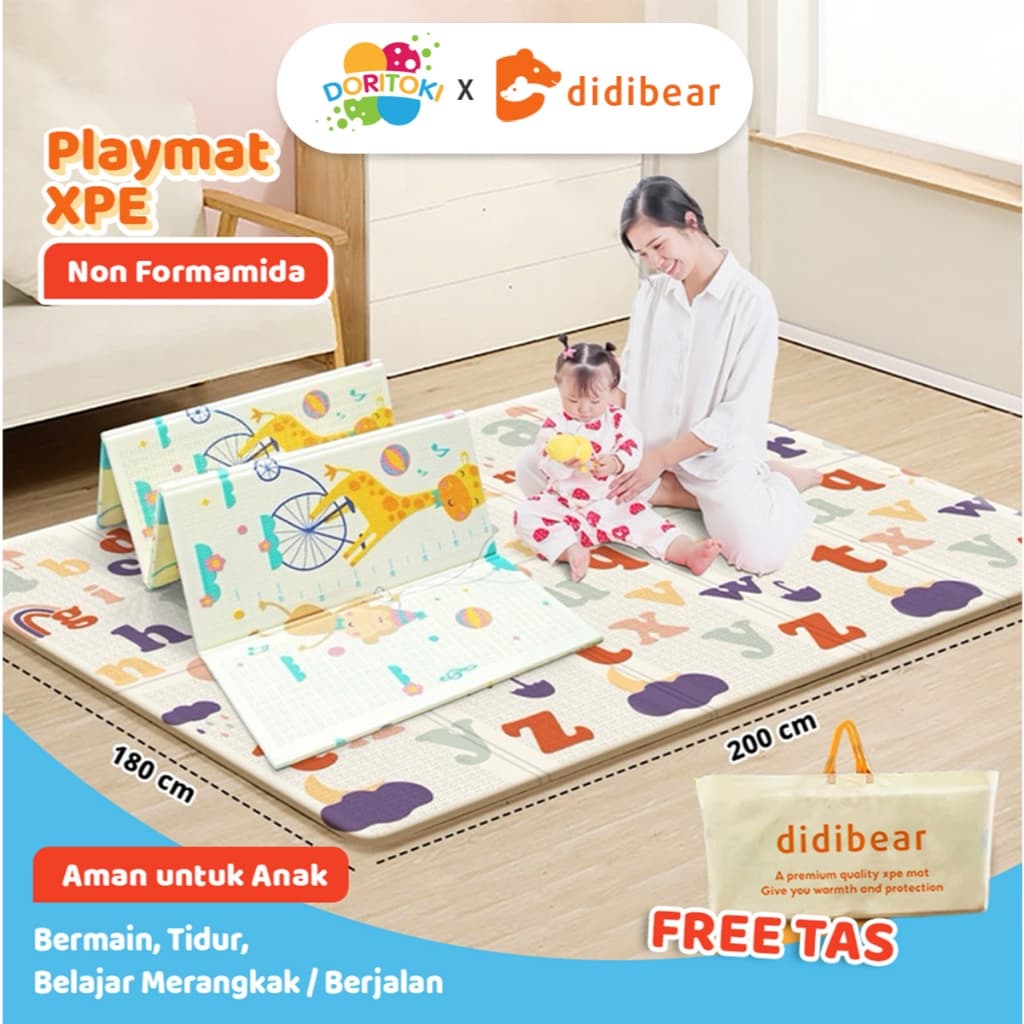 Doritoki Karpet Playmate: Arena Main Aman & Nyaman Si Kecil!