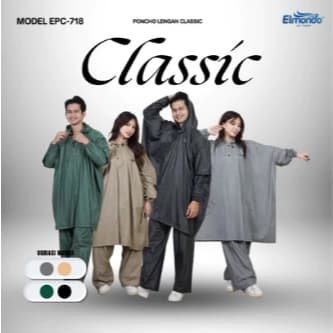 Review Jas Hujan Elmondo 718 CLASSIC: Andalan Anti Badai!