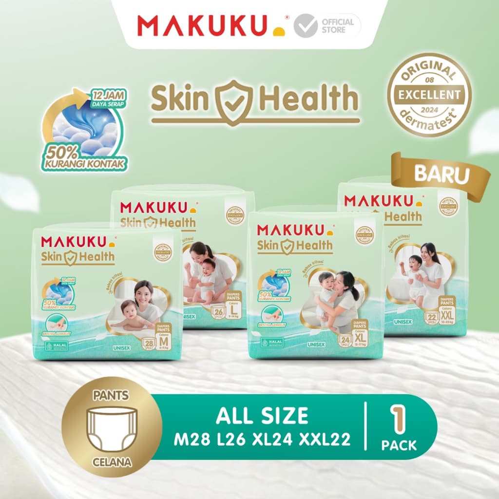 Review Makuku Skin Health: Popok Anti Ruam Terbaik untuk Bayi?