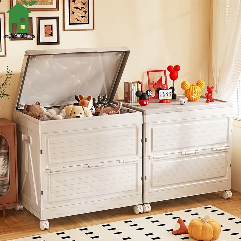 Kotak Penyimpanan Pakaian & Selimut: Solusi Lemari Anti Longsor