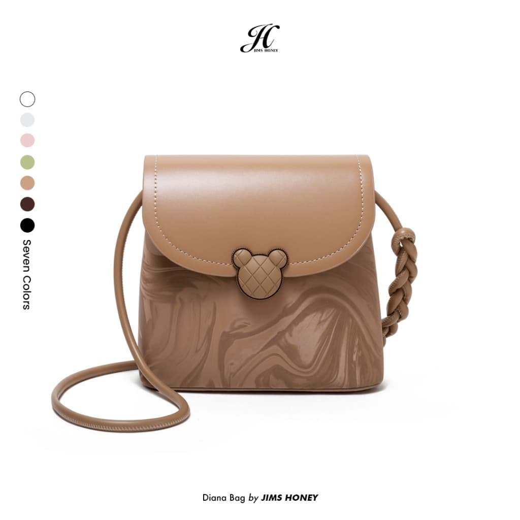 Review Jims Honey Diana Bag: Si Mungil Motif Marmer Juara!