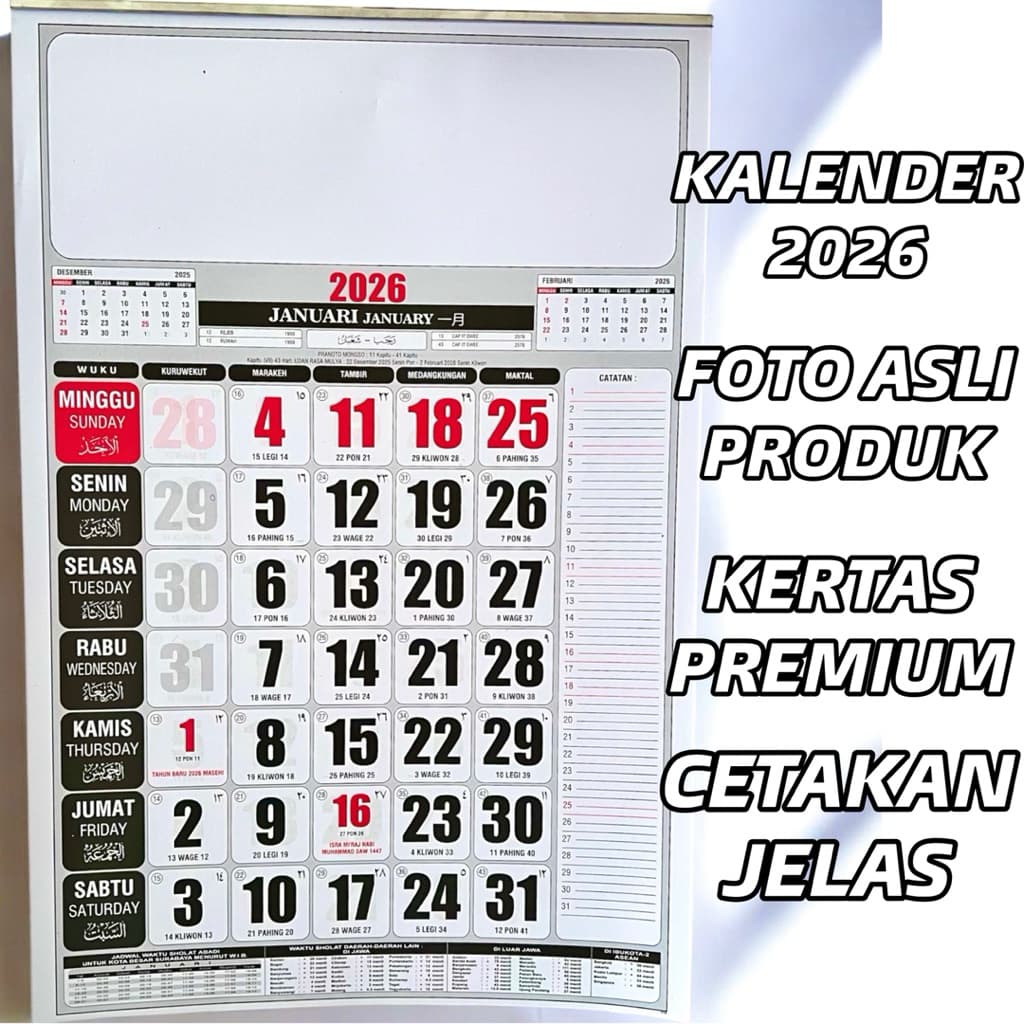 Review Kalender 2026: Benda Analog di Dunia Digital