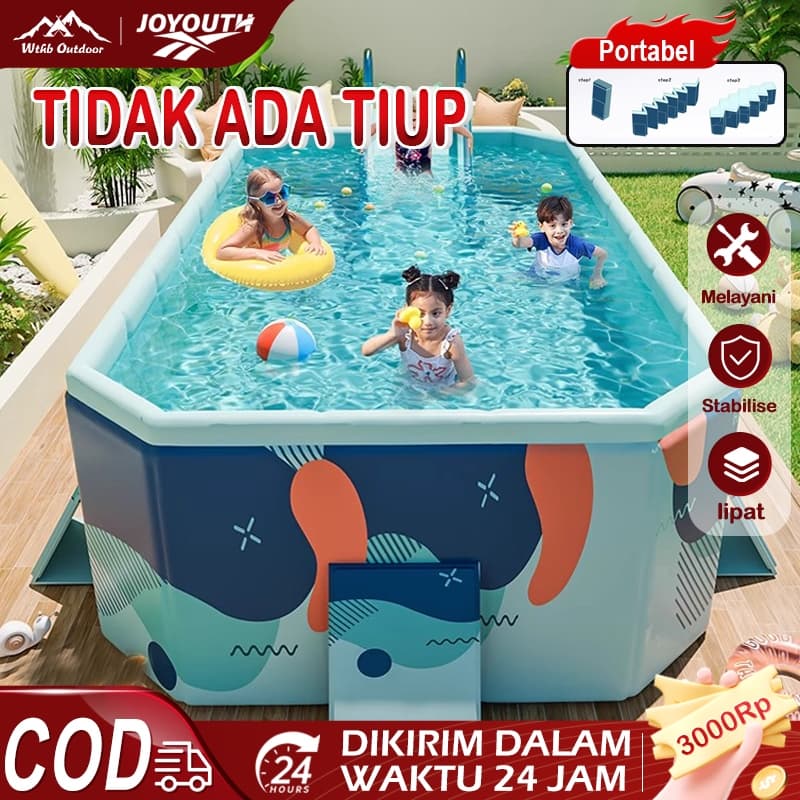 Review Kolam Renang Lipat JOY: Ceria Tanpa Repot Pompa!