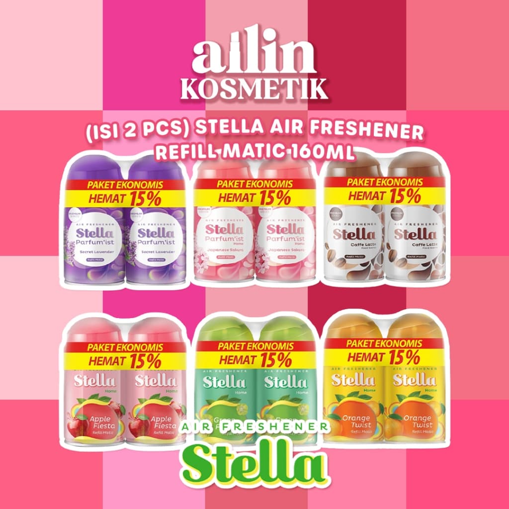 Stella Matic Refill: Solusi Ruangan Wangi Otomatis & Ekonomis