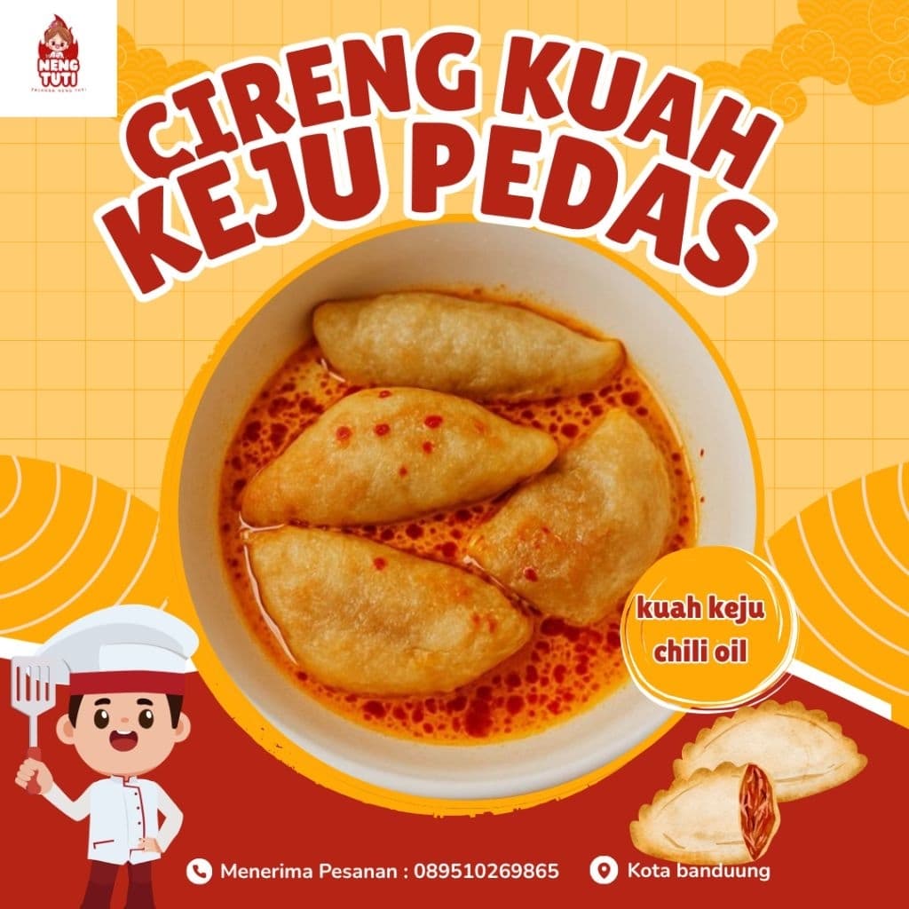 Cireng Kuah Keju Creamy: Sensasi Pedas & Gurih Bikin Nagih!