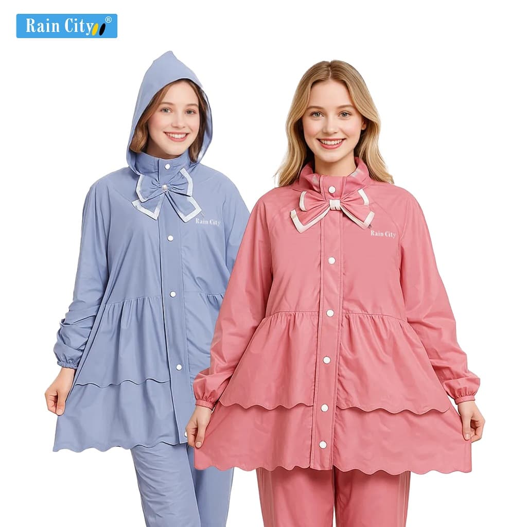 Review Jas Hujan RAIN CITY Nissa: Tetap Stylish Saat Hujan!