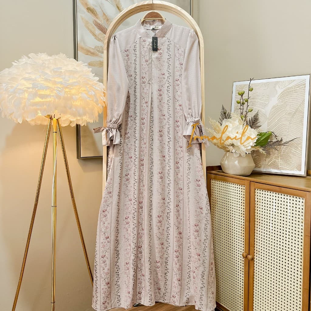 Review Irmalaila Ellena Dress: Gamis Rayon Adem & Busui Friendly
