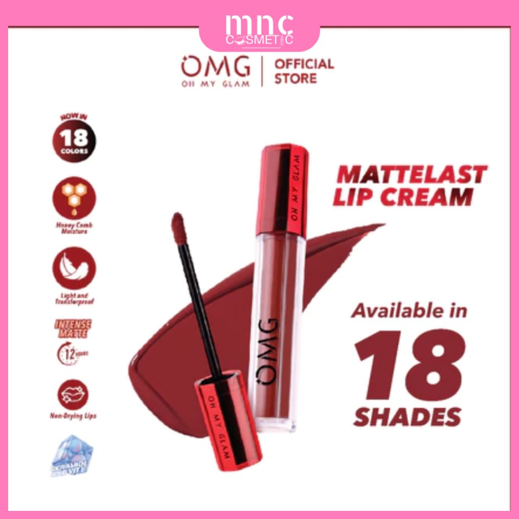 OMG NBEP Lip Cream: Warna Intense, Tahan Lama & Ringan!