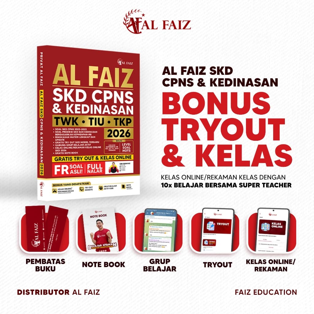 Review Buku AL FAIZ SKD CPNS Kedinasan 2026: Auto Lolos?