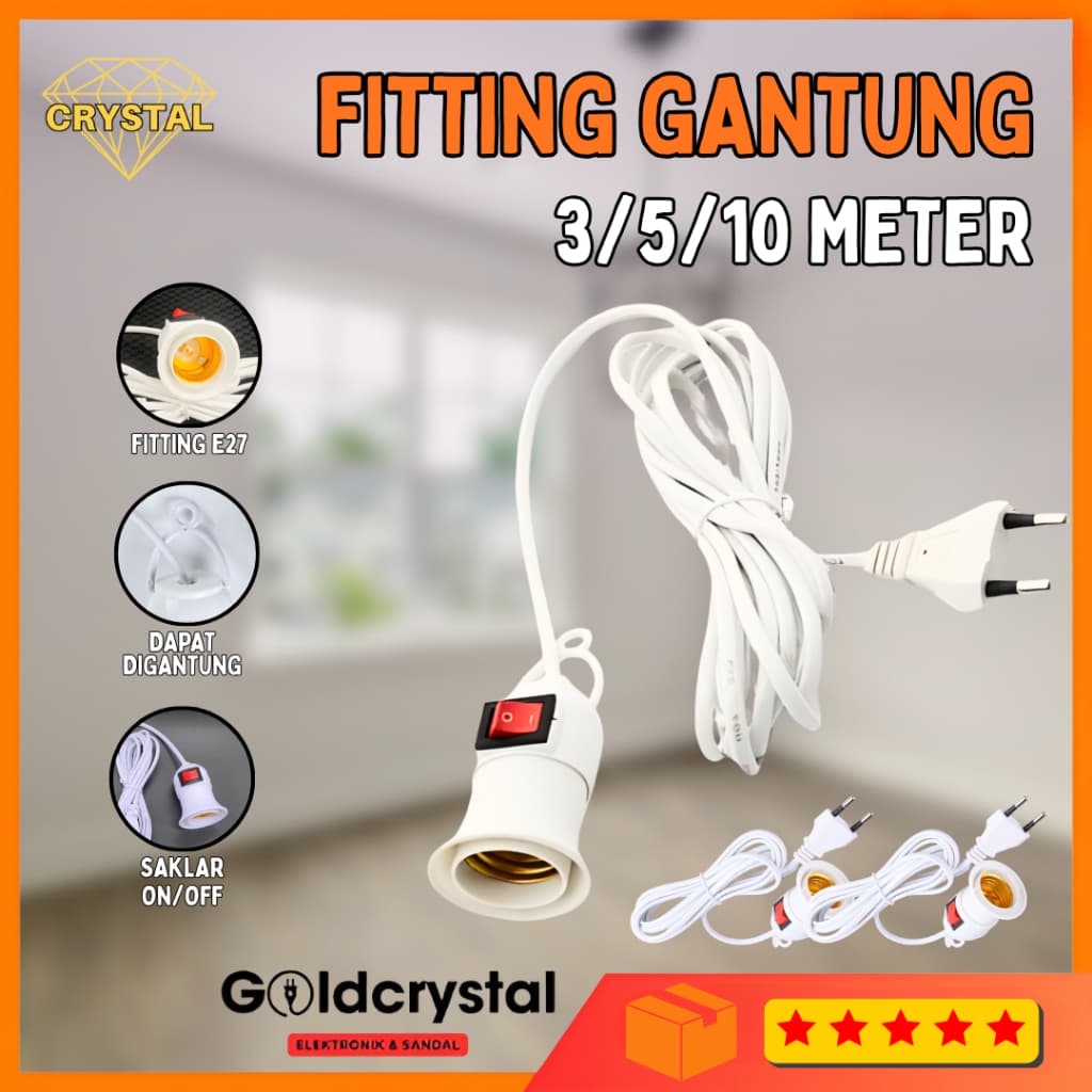 Review Fitting Lampu Gantung E27: Solusi Cahaya Instan!
