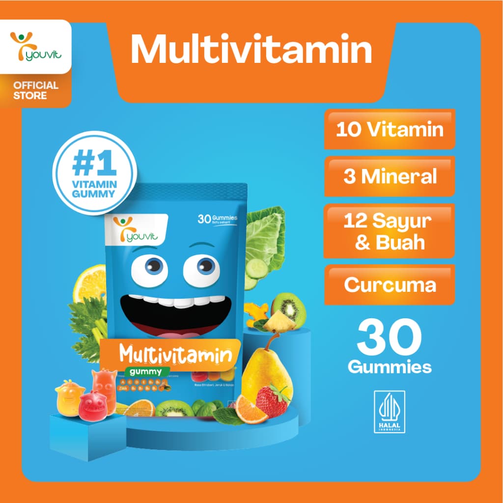 Review Youvit Multivitamin Anak: Vitamin Gummy Anti Drama!