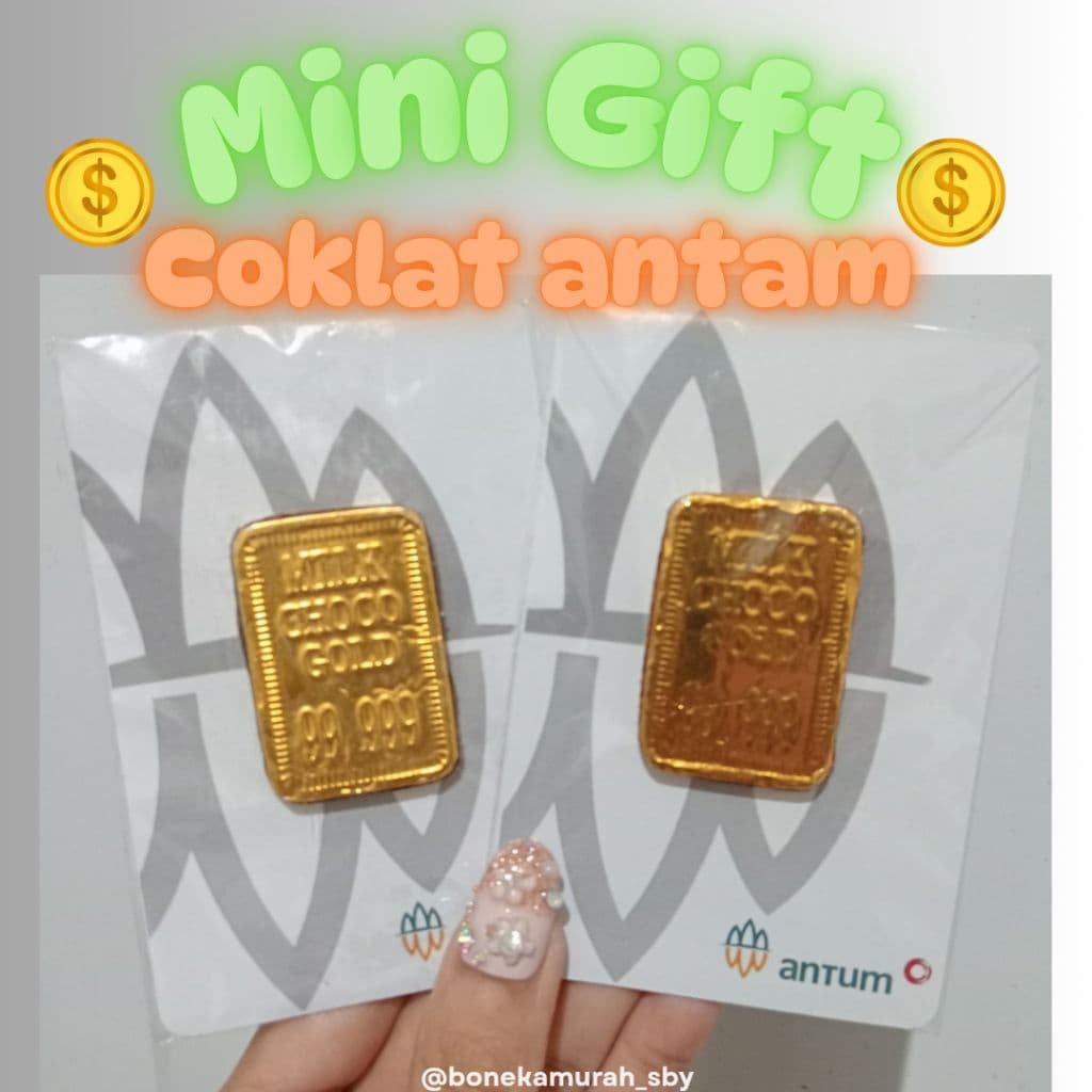 Coklat Gold Batangan Antum: Emas-emasan yang Bikin Senyum!