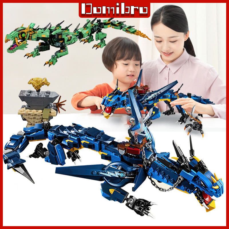 Review Mainan Ninja Naga Ninjago 3D: Bangun & Beraksi!