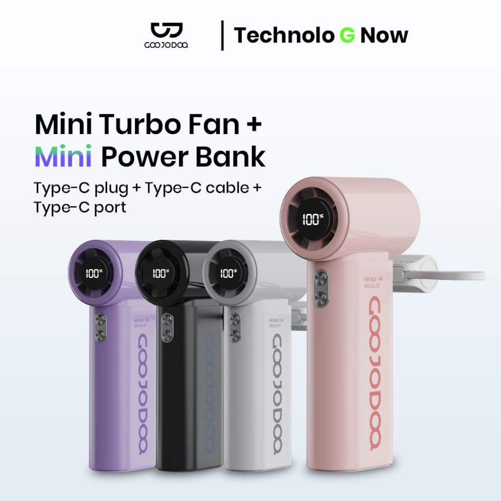 Review GOOJODOQ GFS007: Kipas Mini Turbo, Anginnya Gokil!