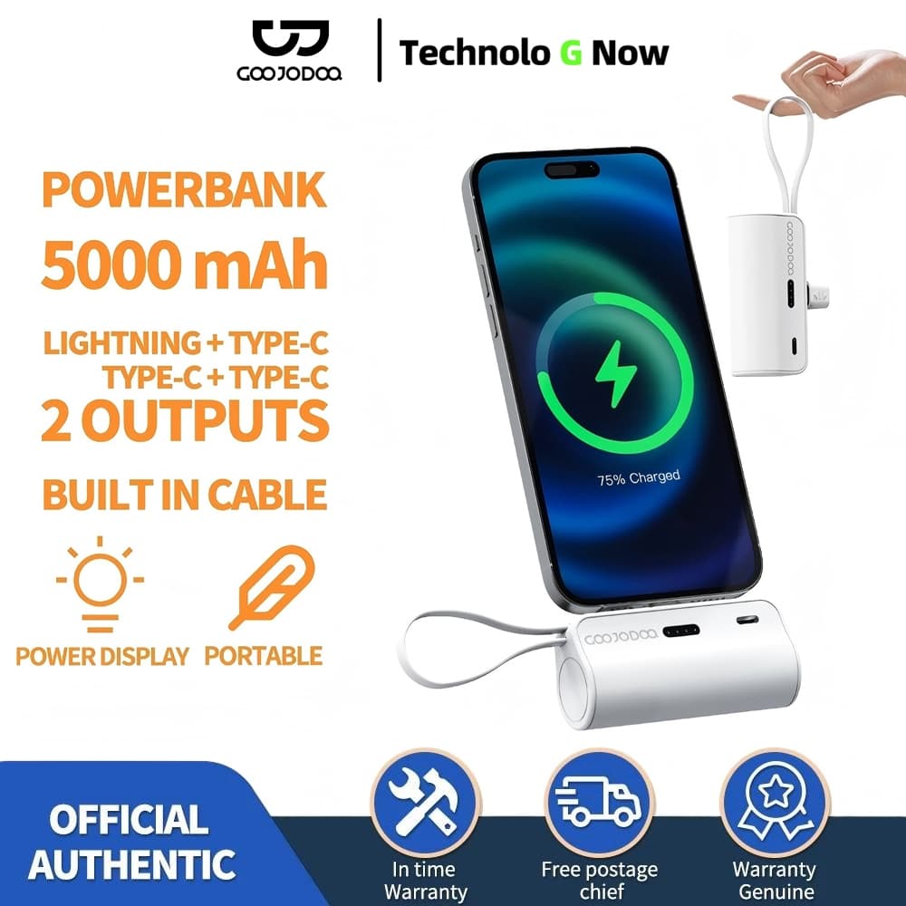 Review Goojodoq Mini Powerbank 5000mAh: Kecil Tapi Gahar?
