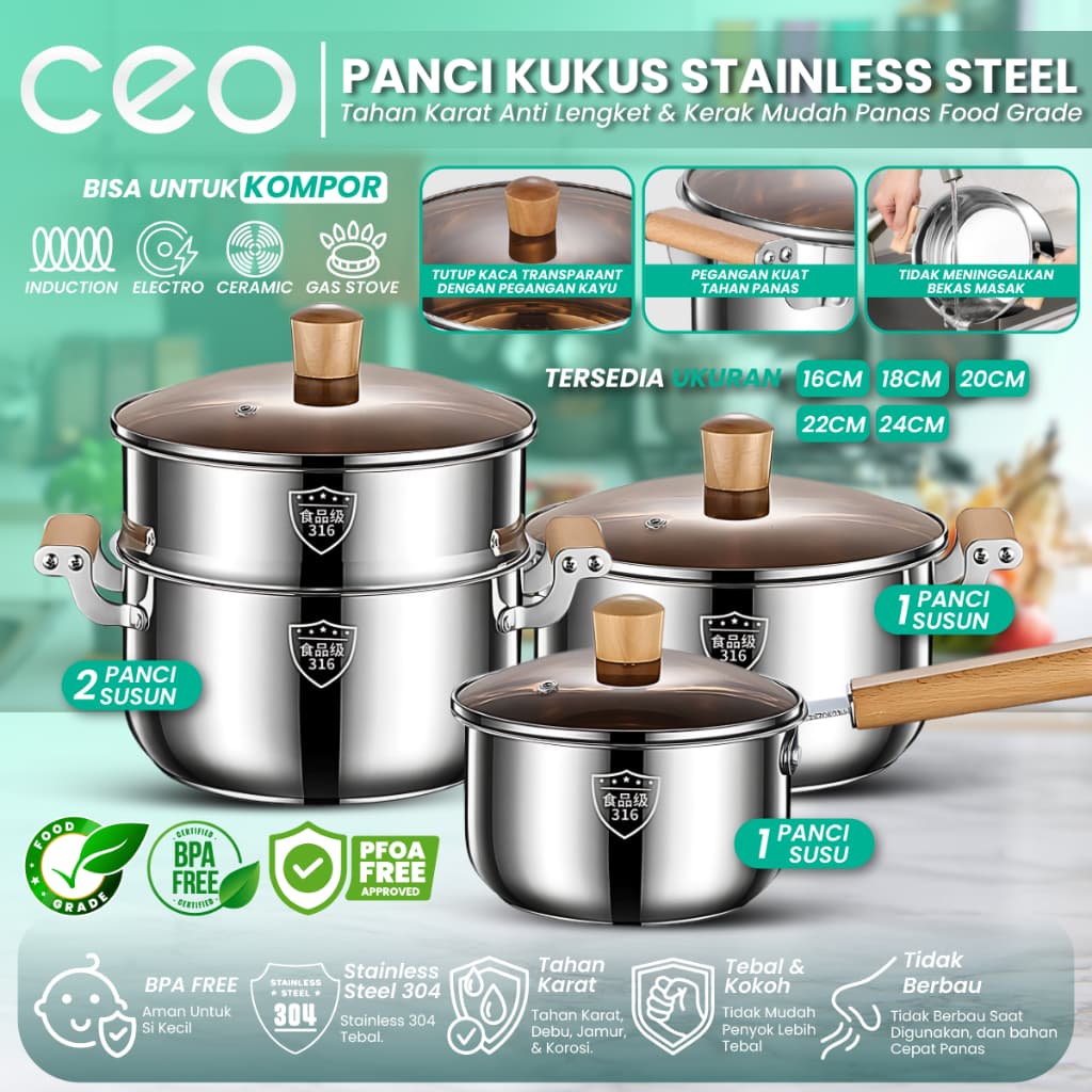 Review CEO Panci Kukusan: Masak Sehat Gak Pake Ribet